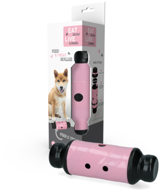 Eat Slow Live Longer Eat Slow Live Longer Feed & Treat Roller Roze L