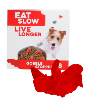 Eat Slow Live Longer Eat Slow Live Longer Gobble Stopper Rood S
