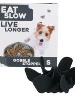 Eat Slow Live Longer Eat Slow Live Longer Gobble Stopper Grijs S