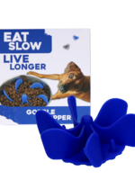 Eat Slow Live Longer Eat Slow Live Longer Gobble Stopper Blauw M