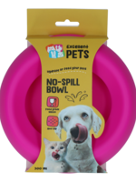 Excellent Pets Excellent Pets No-Spill Bowl 300ml Roze S