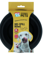Excellent Pets Excellent Pets No-Spill Bowl 300ml Antraciet S