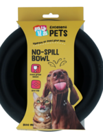 Excellent Pets Excellent Pets No-Spill Bowl 800ml Antraciet M