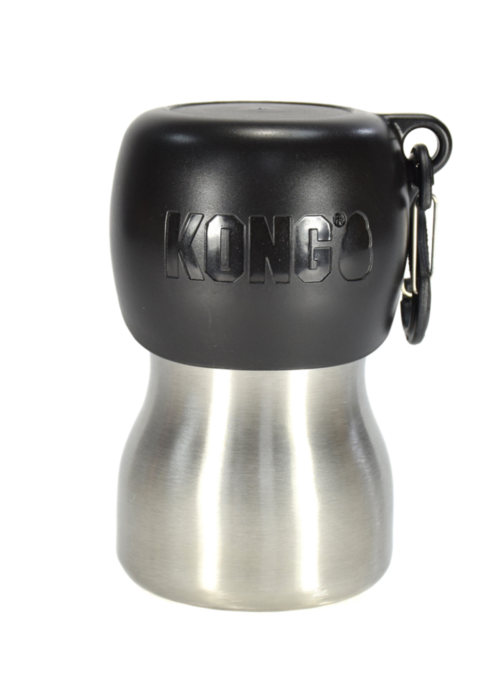 KONG KONG H2O RVS Waterfles Zwart 255 ml