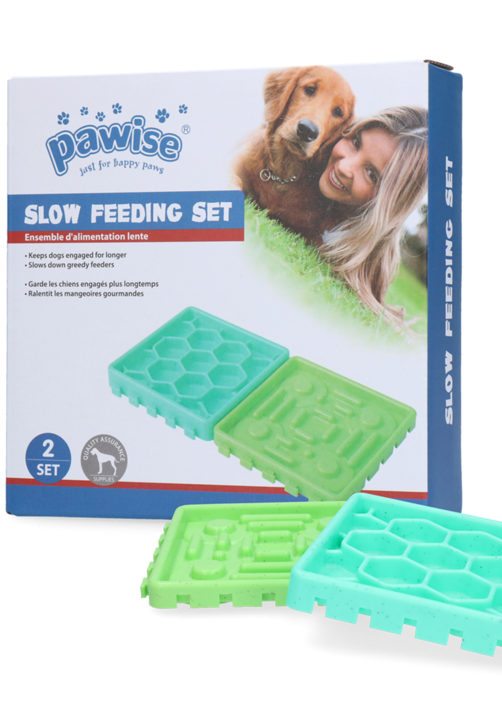 Pawise Pawise Slow Feeding Set