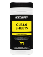 Animology Animology Clean Sheets Extra Large Dog Wipes 80 pcs