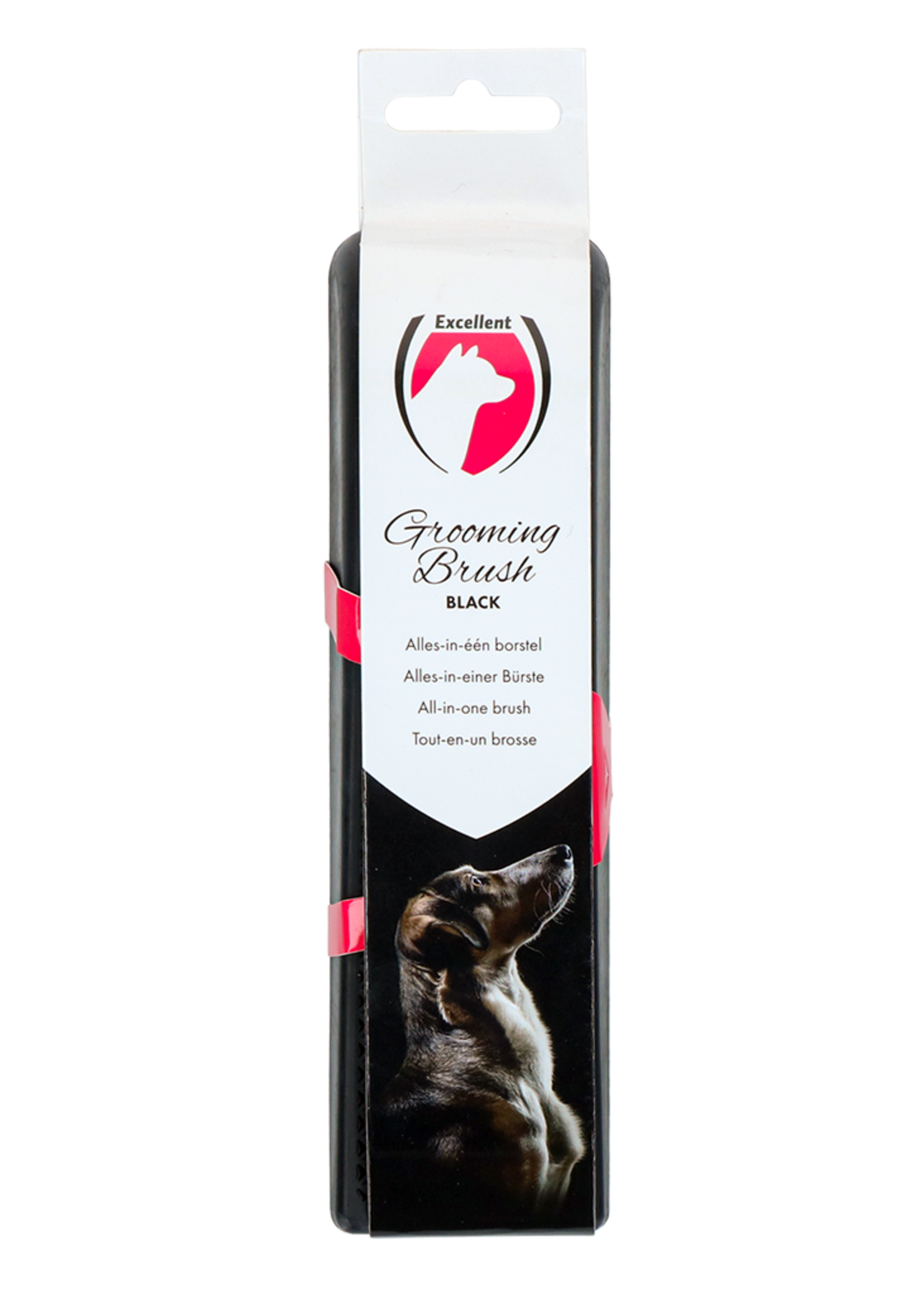 Excellent Excellent Pets Grooming Brush Medium Zwart