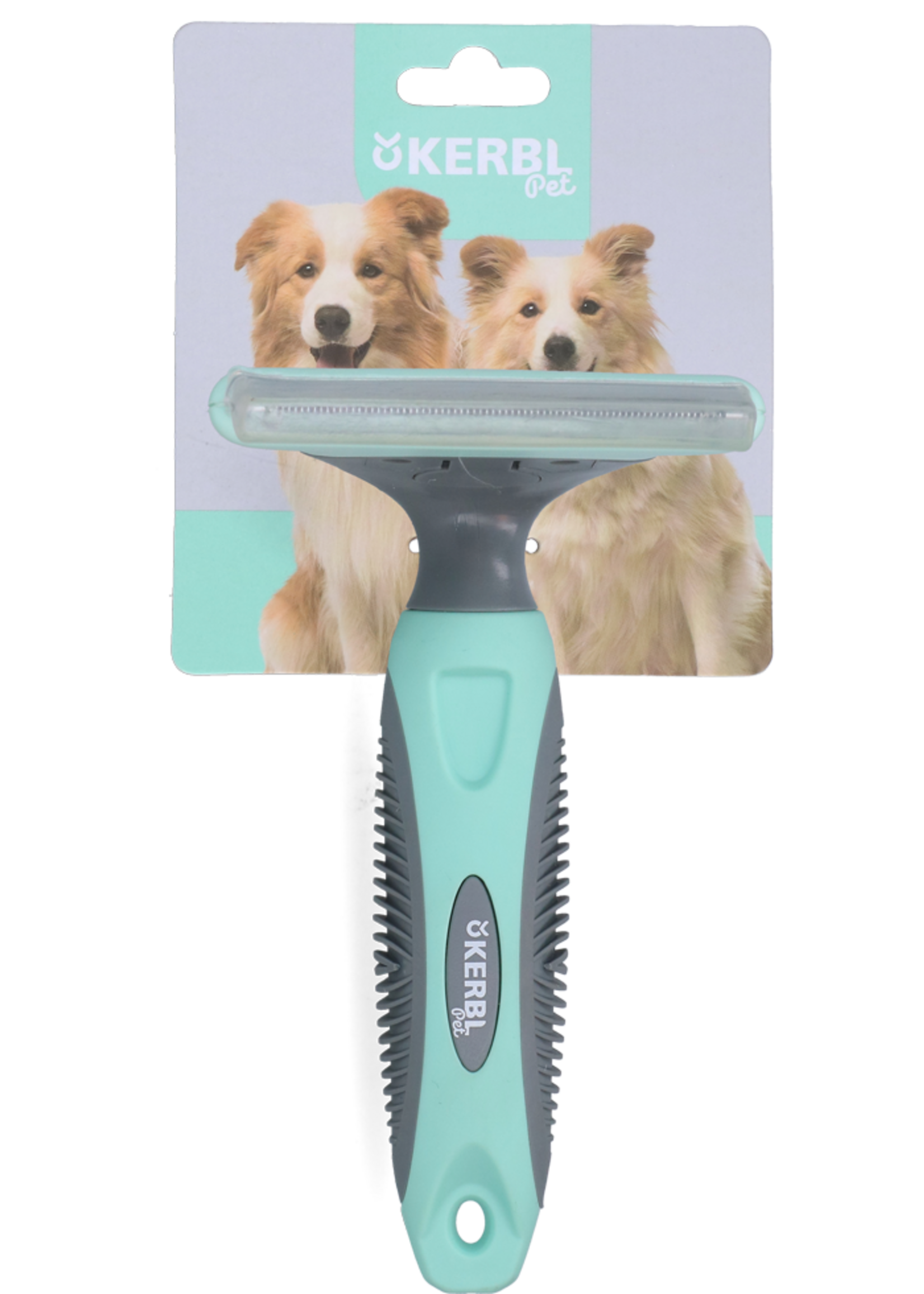 Kerbl Borstelkam voor dood haar en anti-klit 7,5 cm