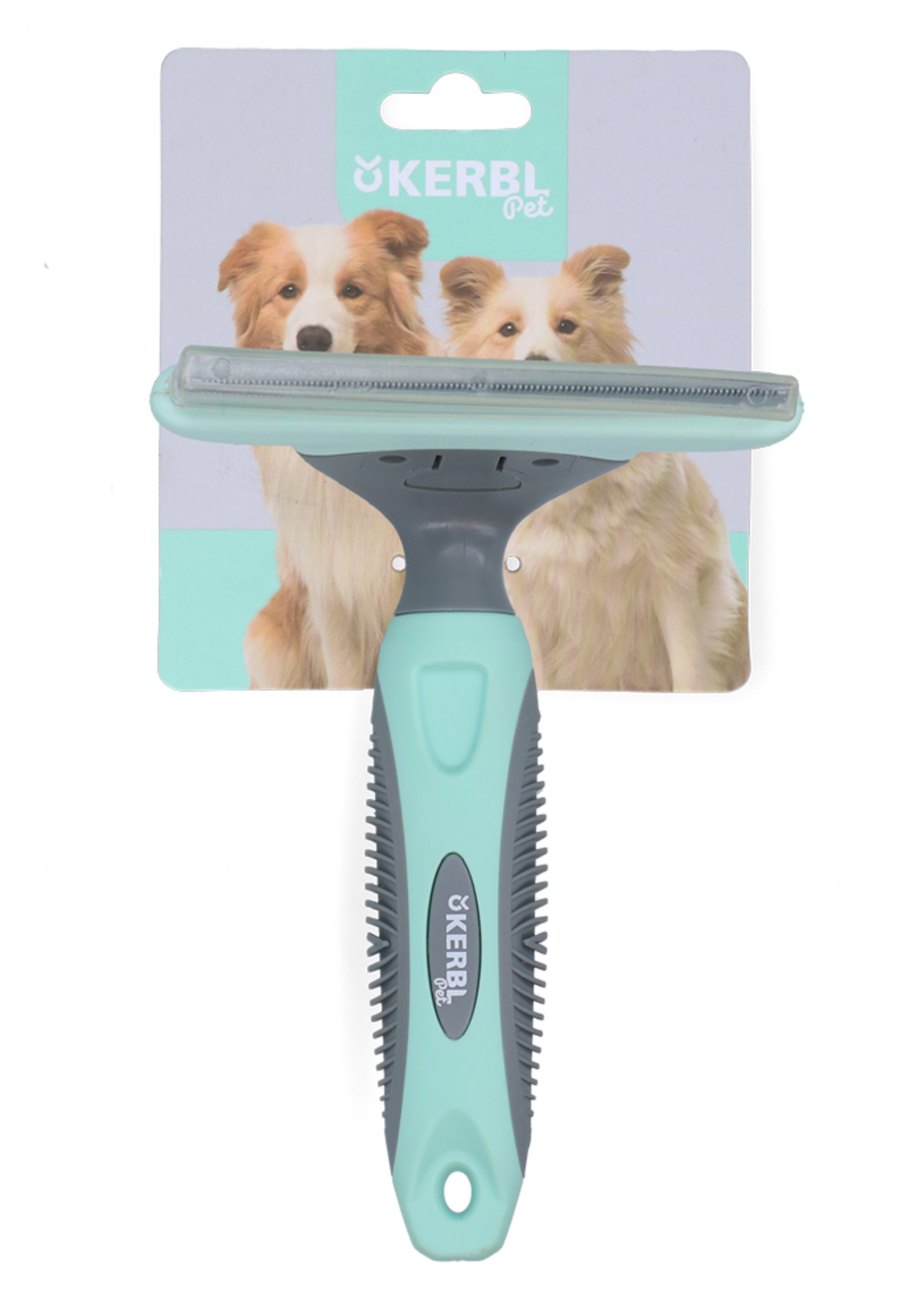 Kerbl Borstelkam voor dood haar en anti-klit 10 cm