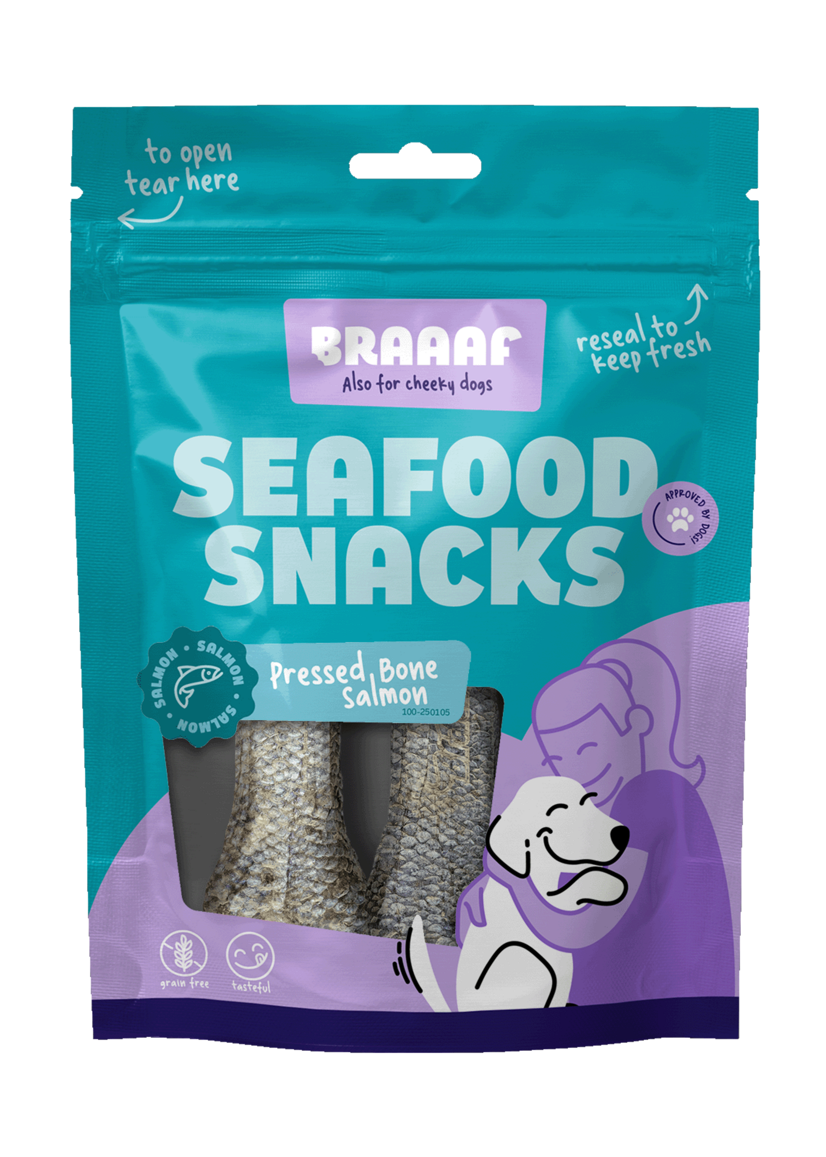 Braaaf Braaaf Seafood Fish Bone - 12 cm