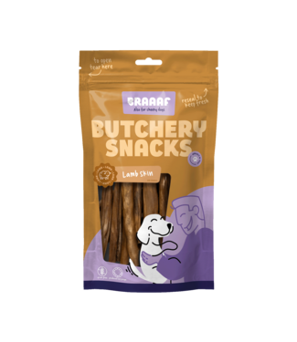 Braaaf Braaaf Butchery Snacks Lamshuid 100 g
