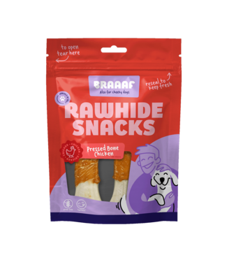 Braaaf Braaaf Rawhide Pressed Bone Kip - 12,5 cm