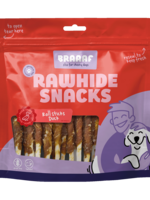 Braaaf Braaaf Rawhide Roll Sticks Eend - 30 st.