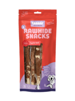 Braaaf Braaaf Rawhide Twister Rund & Vis (6 st.) - 21 cm