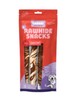 Braaaf Braaaf Rawhide Twister Rund & Vis (3 st.) - 21 cm