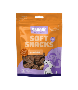 Braaaf Braaaf Soft Snack Cubes - Lam & Vis