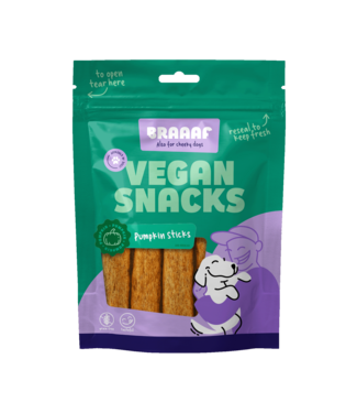 Braaaf Braaaf Vegan Snack Pompoen Stick - 12 cm