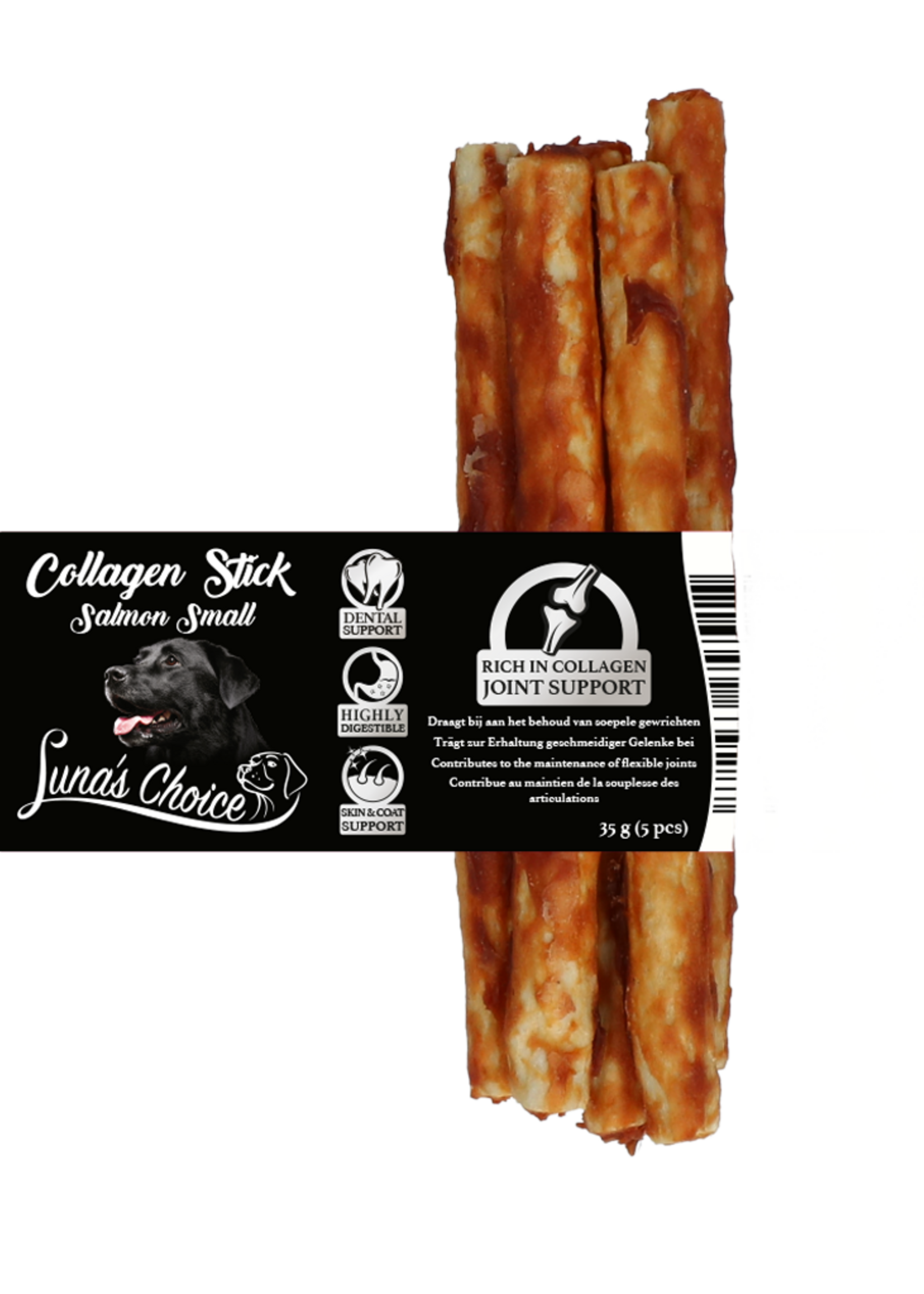 Luna's Choice Luna's Choice Collagen Chews Stick Zalm S
