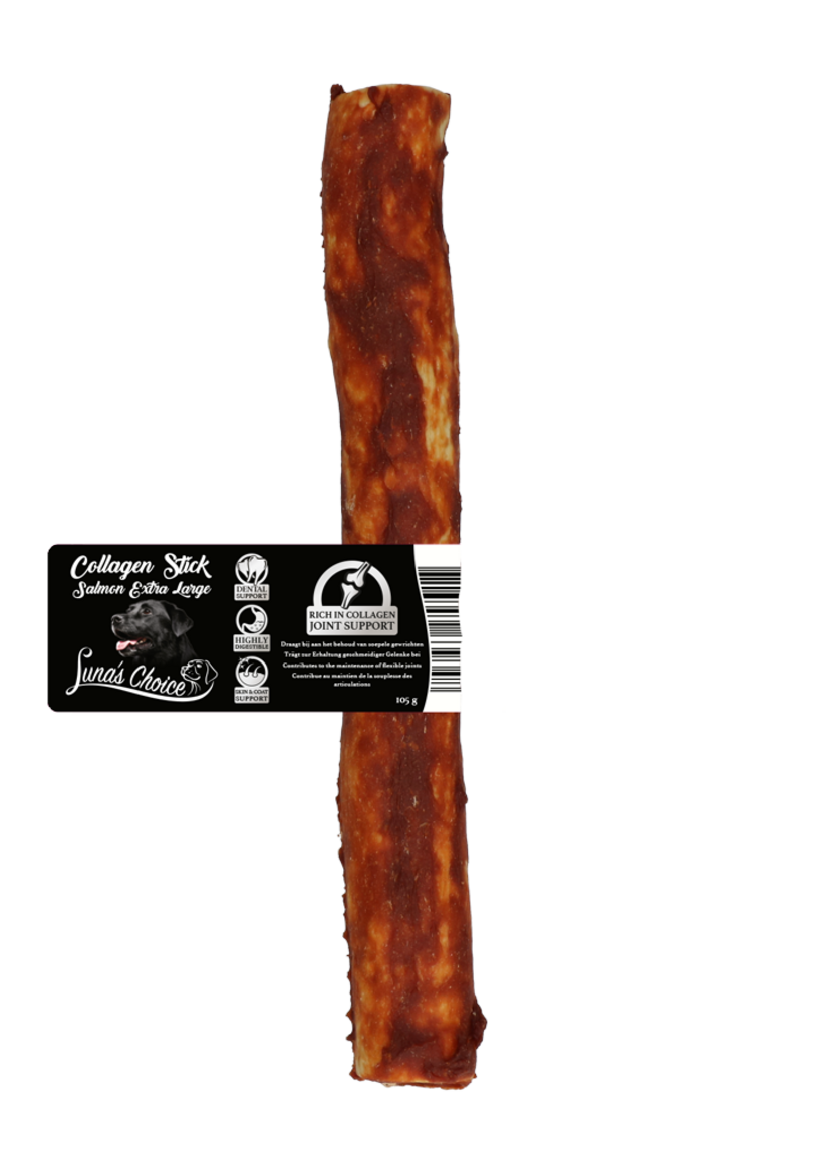 Luna's Choice Luna's Choice Collagen Chews Stick Zalm XL