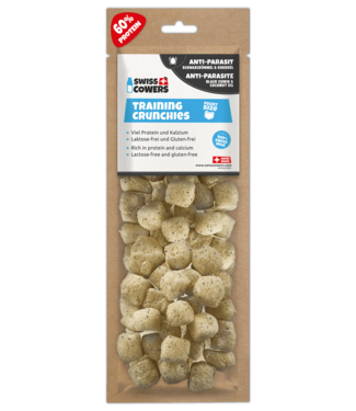 SwissCowers SwissCowers Cheese Crunchies Training Anti-Parasite (30 beloningen)