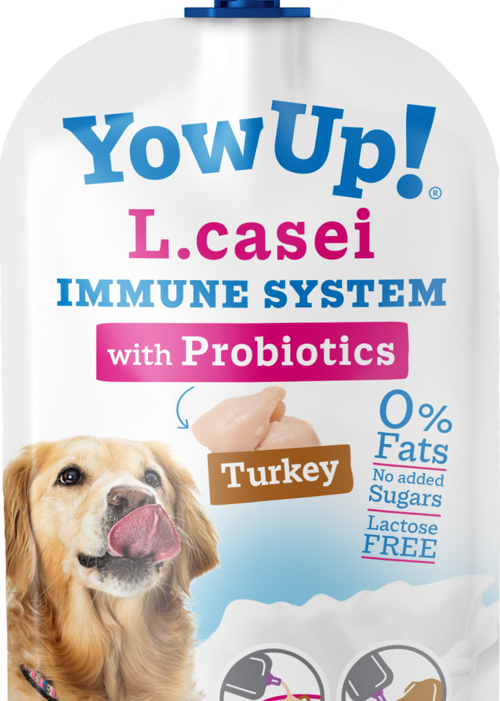 YowUp! YowUp! L. Casei Immune System Turkey Hond