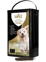 Max Max Puppy Geperste Brokken Kip & Rijst 12 kg