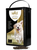 Max Max Puppy Geperste Brokken Zalm & Rijst 12 kg