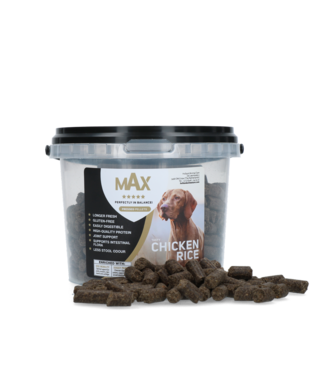 Max Max Adult Geperste Brokken Kip & Rijst 400 g