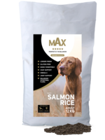 Max Max Adult Geperste Brokken Zalm & Rijst 12 kg