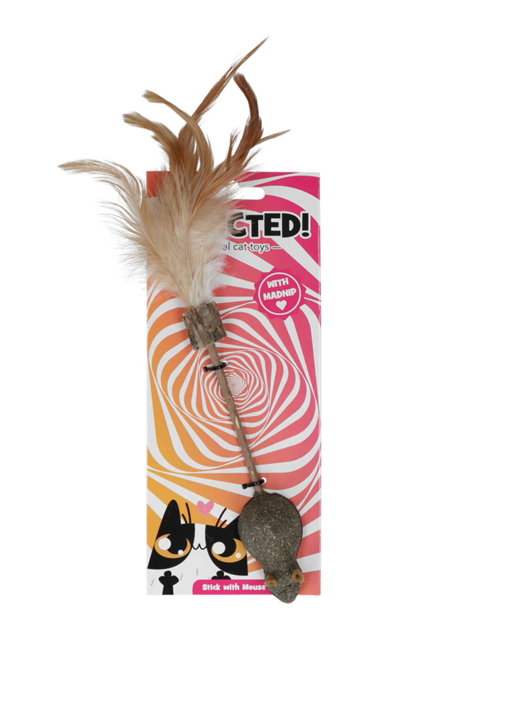 Addicted! Addicted! Stick with Mouse & Feathers