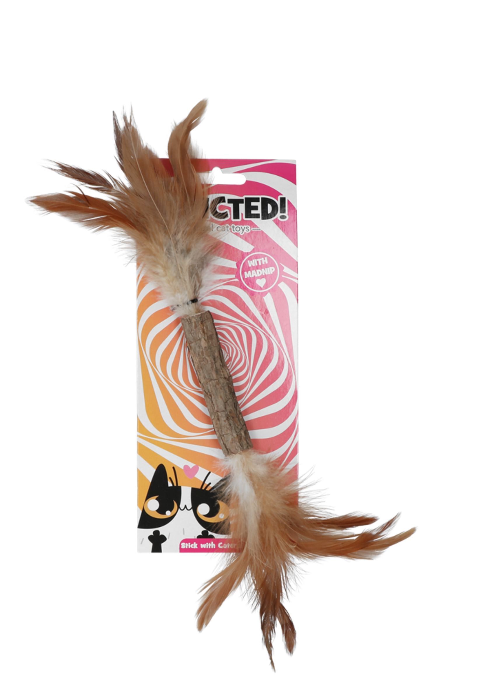 Addicted! Addicted! Stick with Caterpillar & Feathers