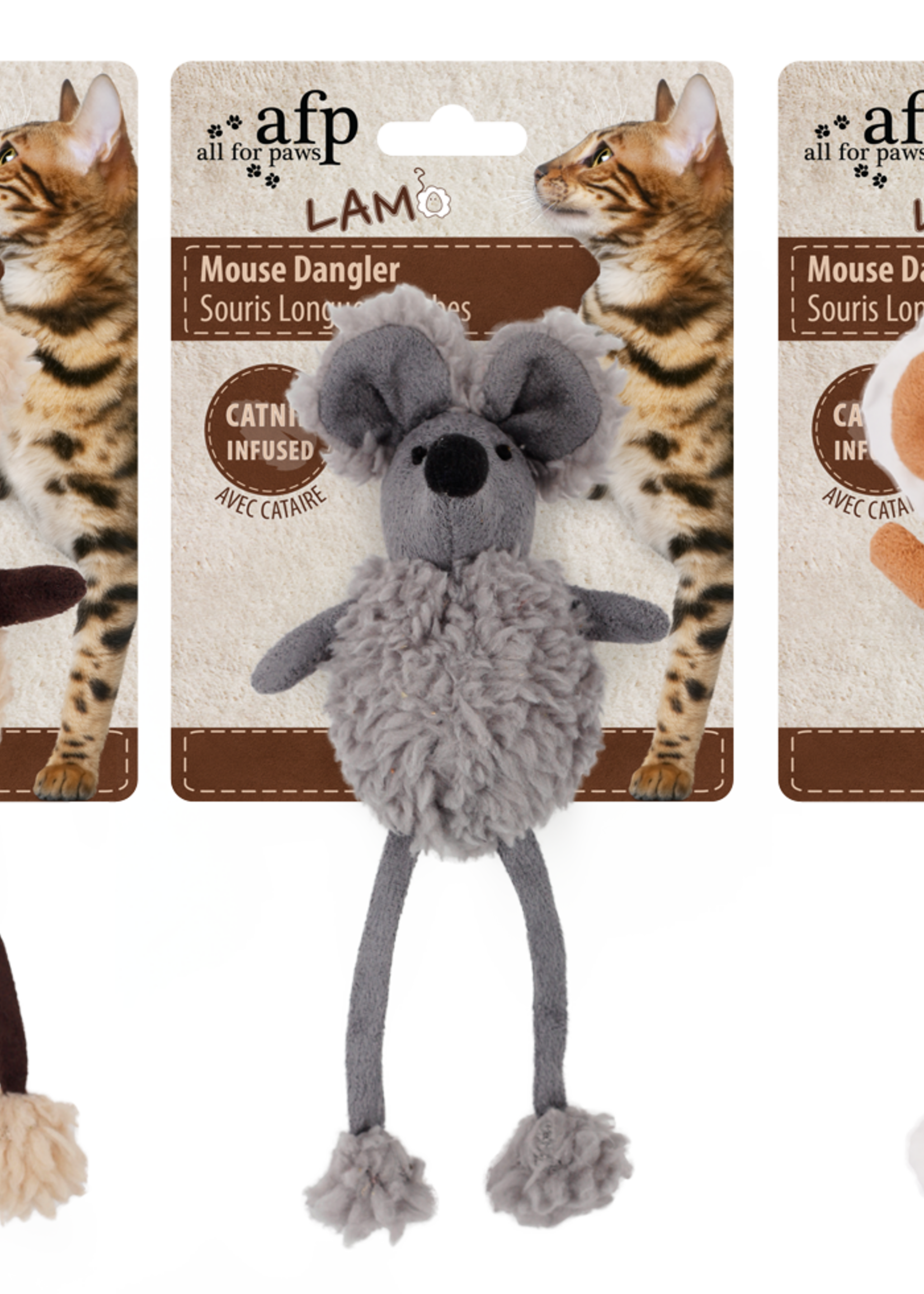 AFP AFP Lambswool - Mouse Dangler