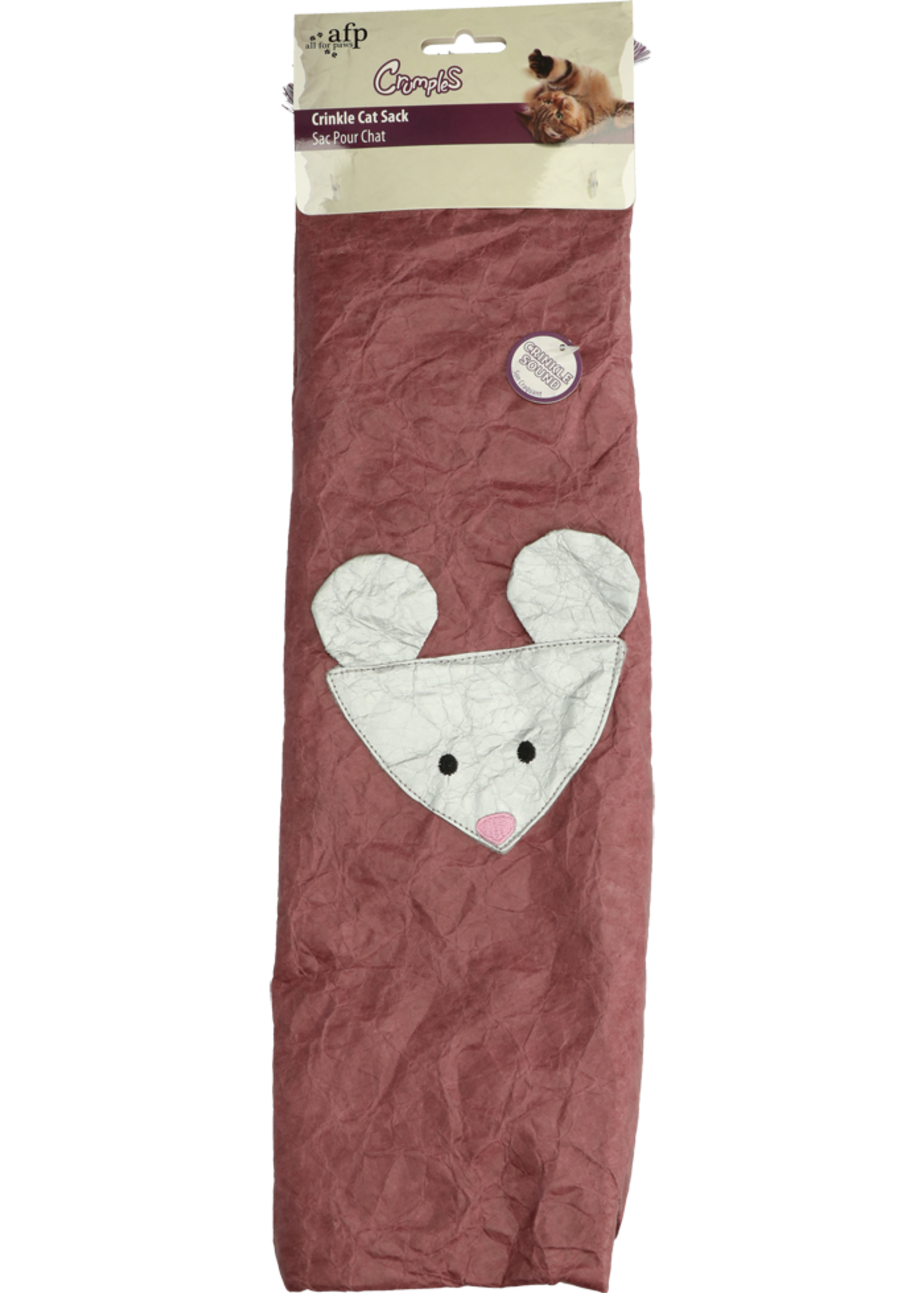 AFP AFP Crumples - Crinkle Cat Sack Paars