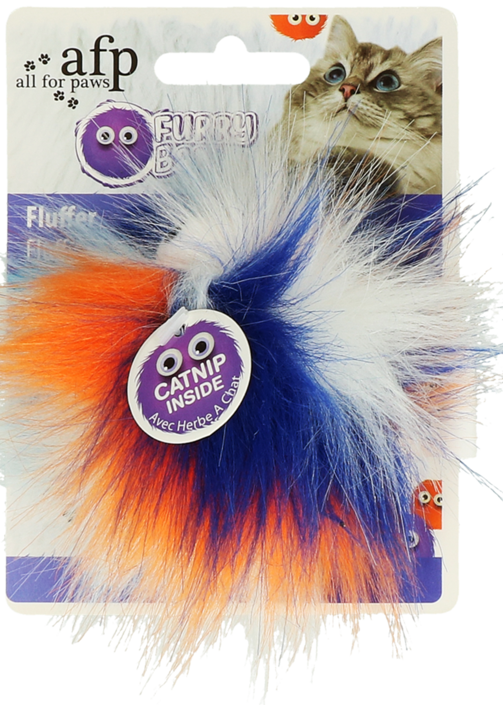 AFP AFP Furry Ball - Fluffy Ball Oranje