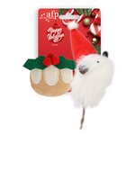 AFP AFP Happy Holidays 2-Pack Mistletoe & Kerstmuis