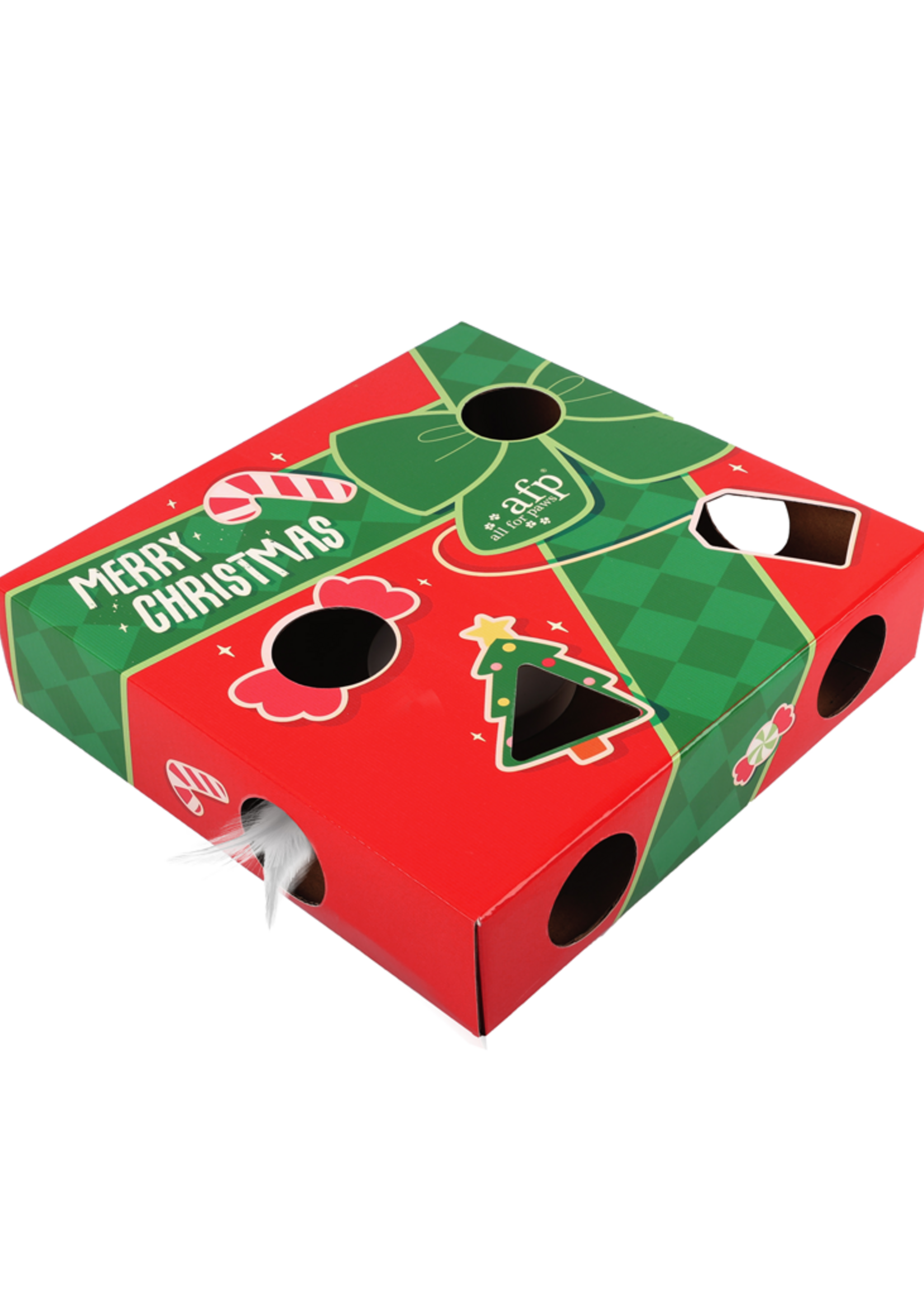 AFP AFP Happy Holidays Peek'A'Pounce Cadeaudoos