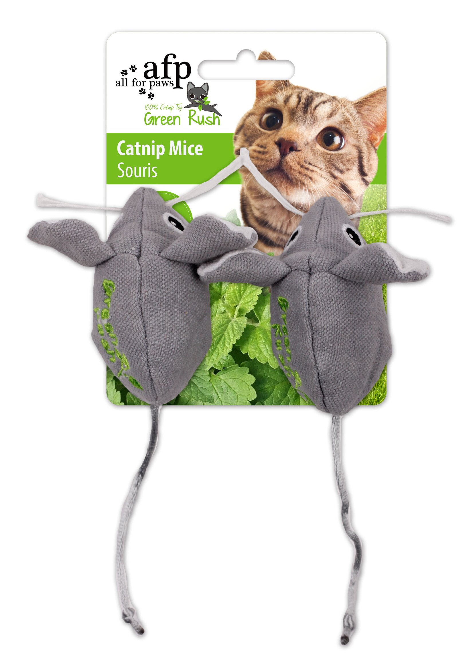 AFP AFP Green Rush - Catnip Mice (2-Pack)