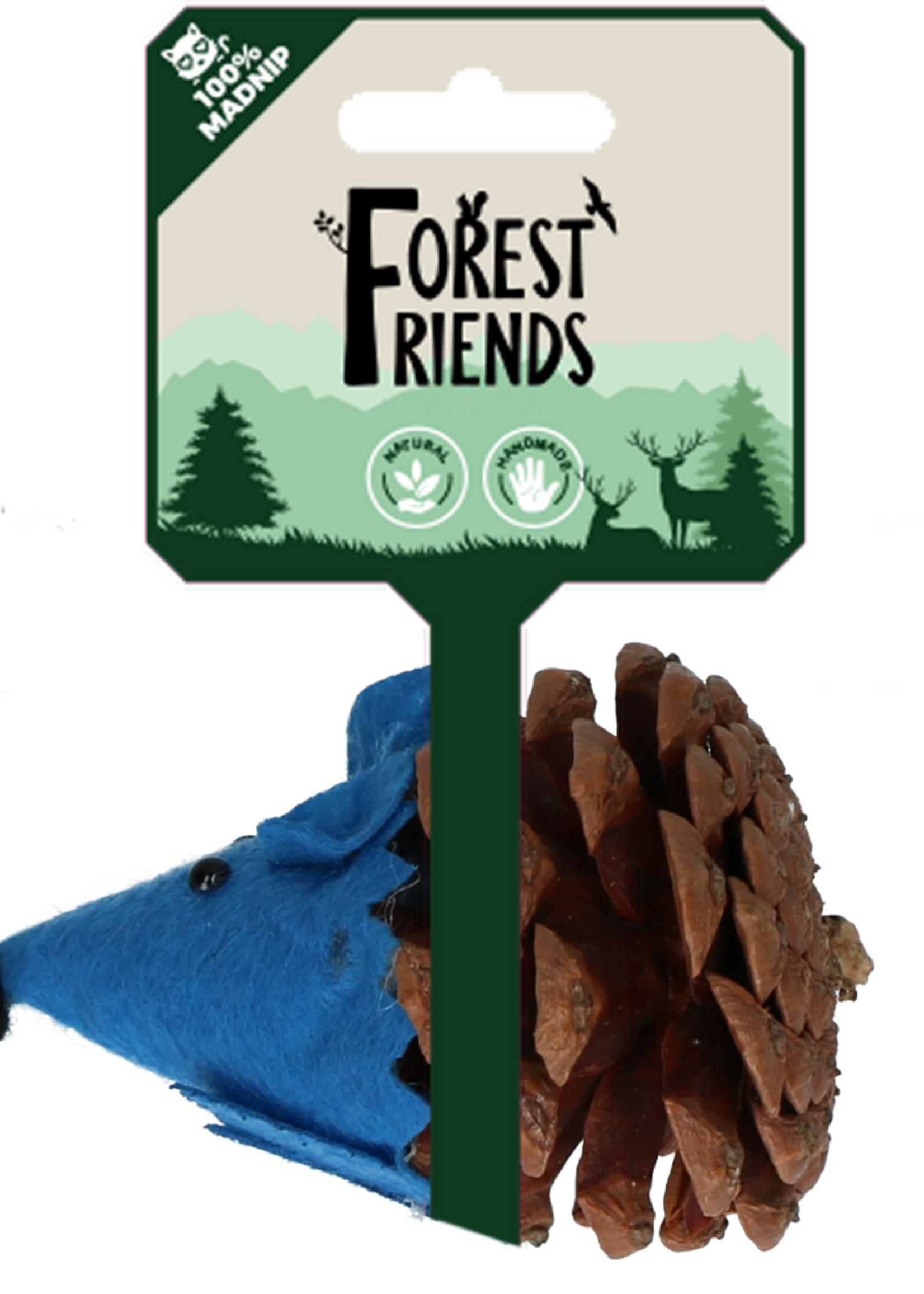Forest Friends Forest Friends Mouse Blauw
