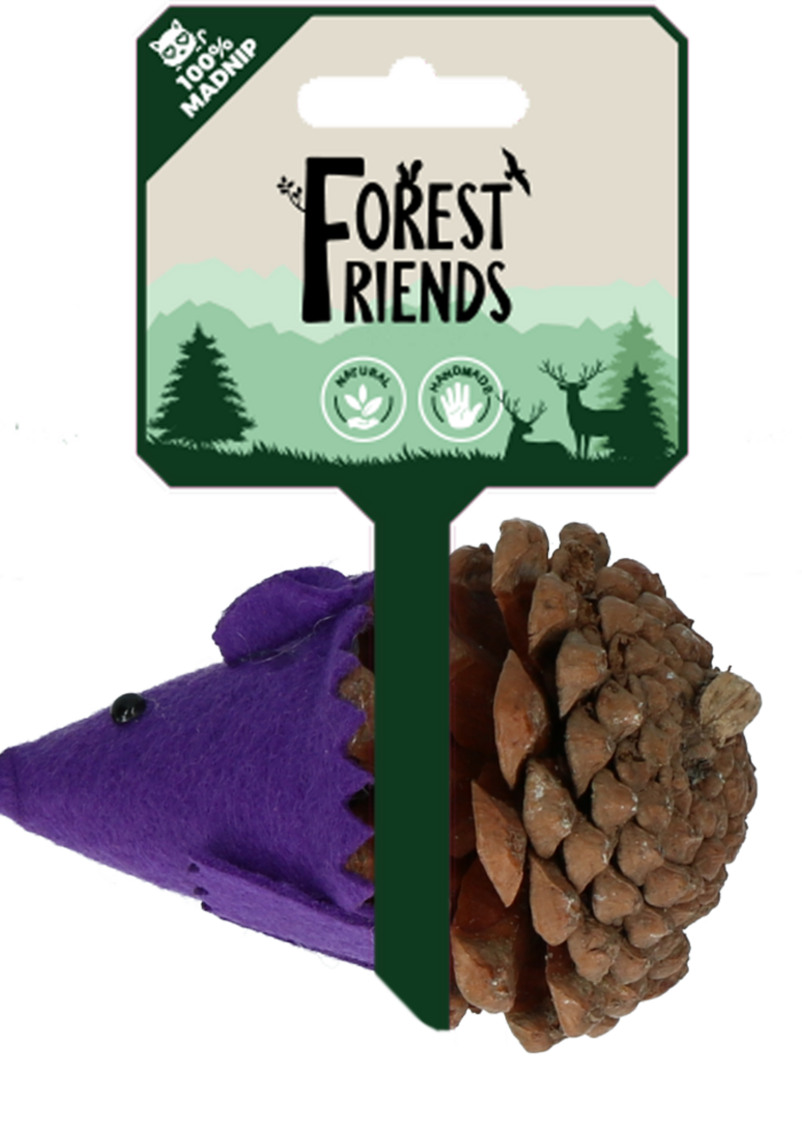 Forest Friends Forest Friends Mouse Paars