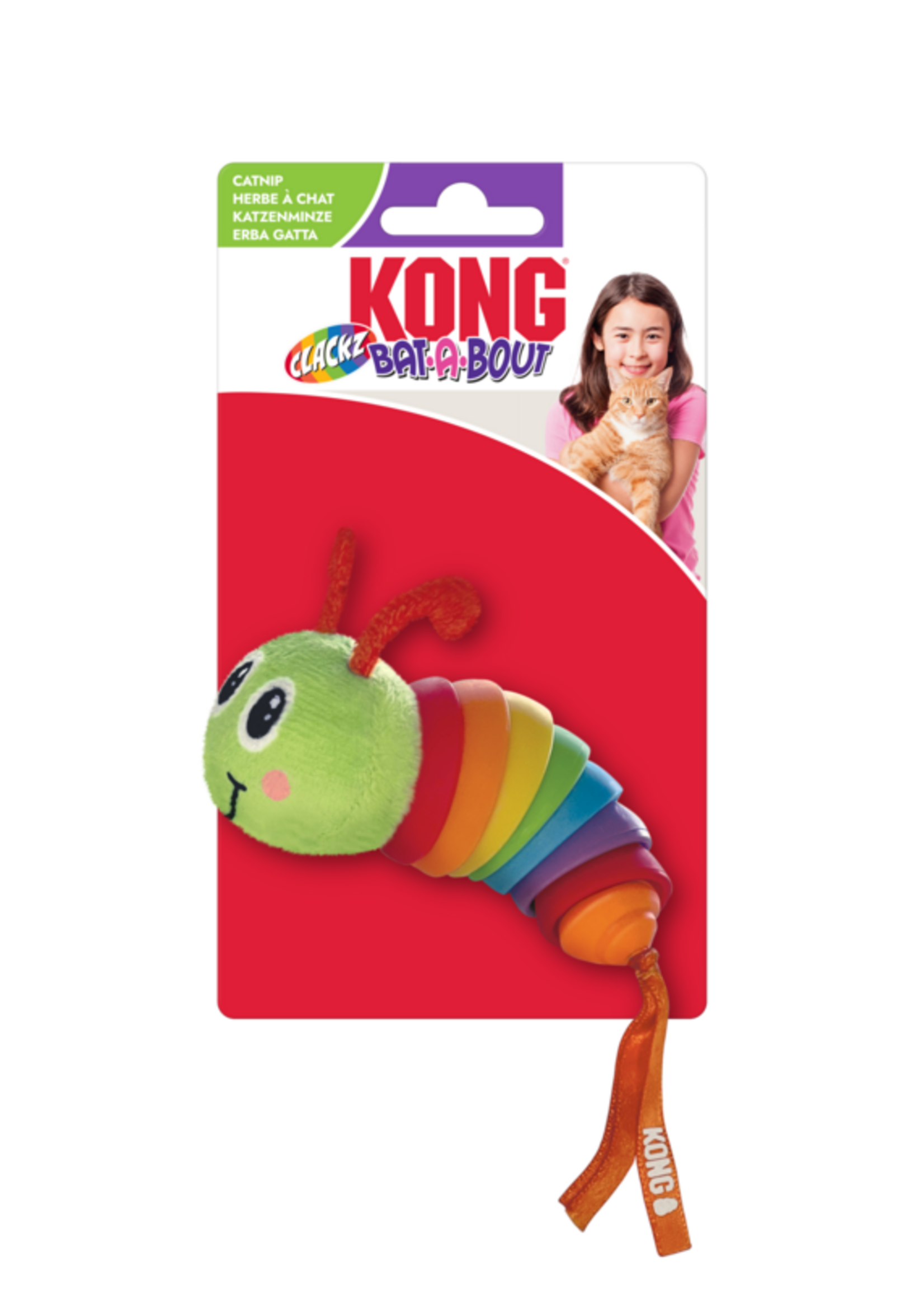 KONG KONG Bat-A-Bout Clackz Rups