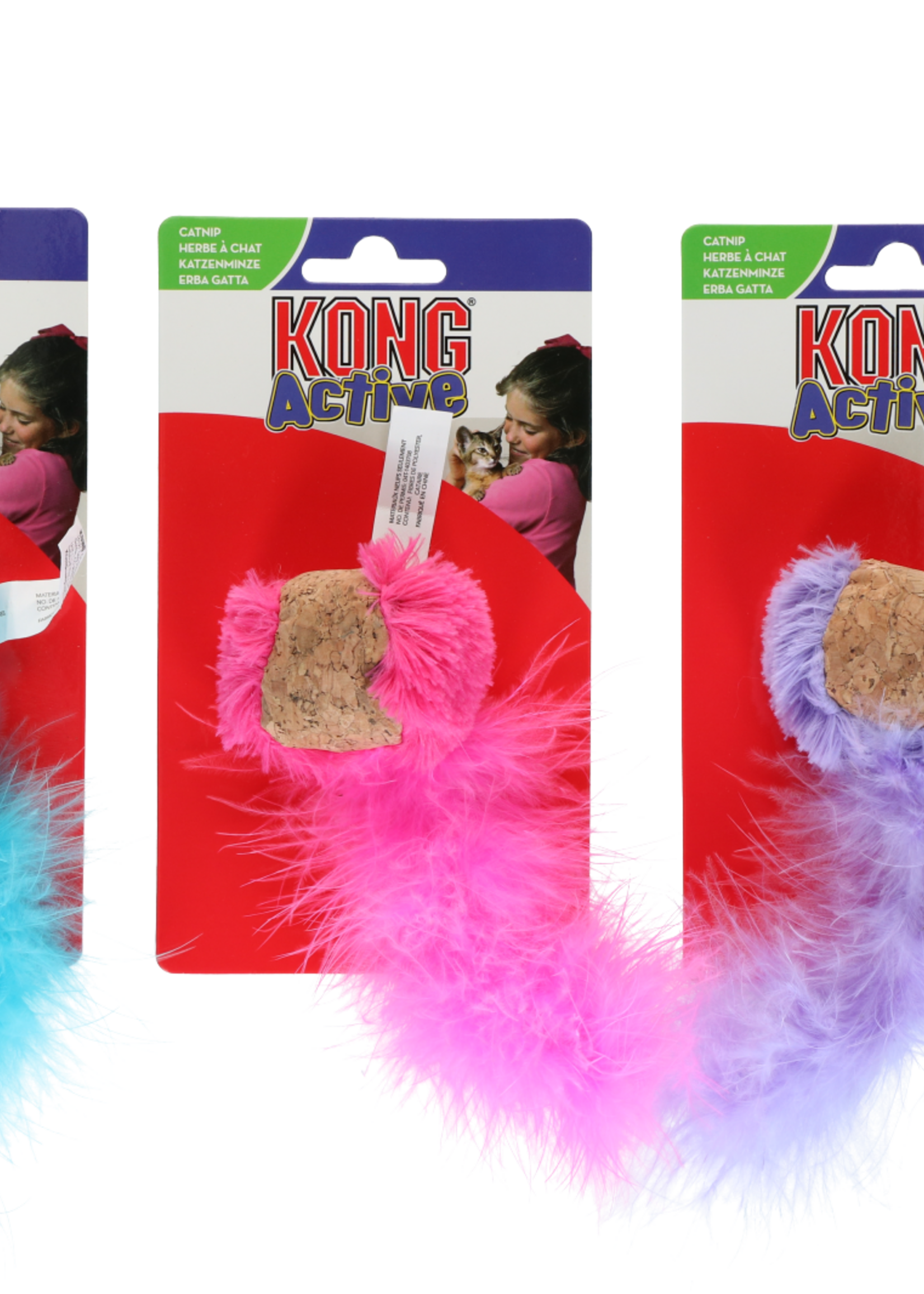 KONG KONG Cat Active Cork Ball Assorti