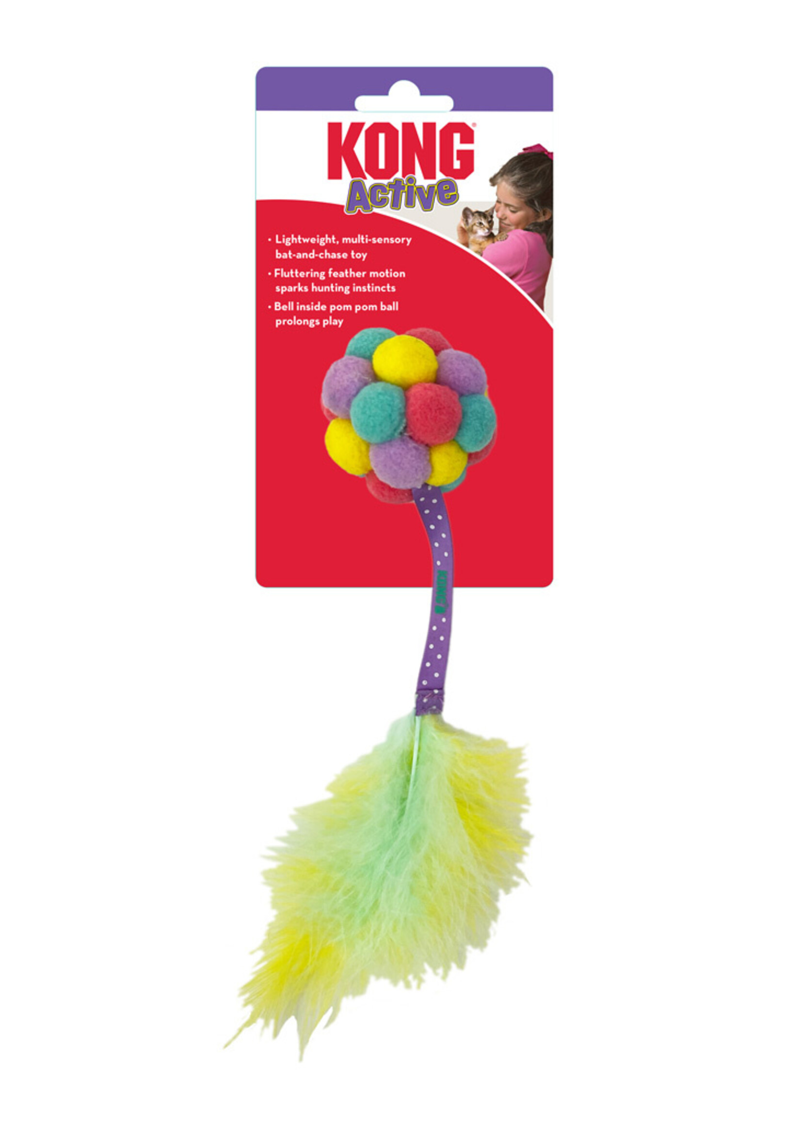 KONG KONG Cat Active Bubble Ball