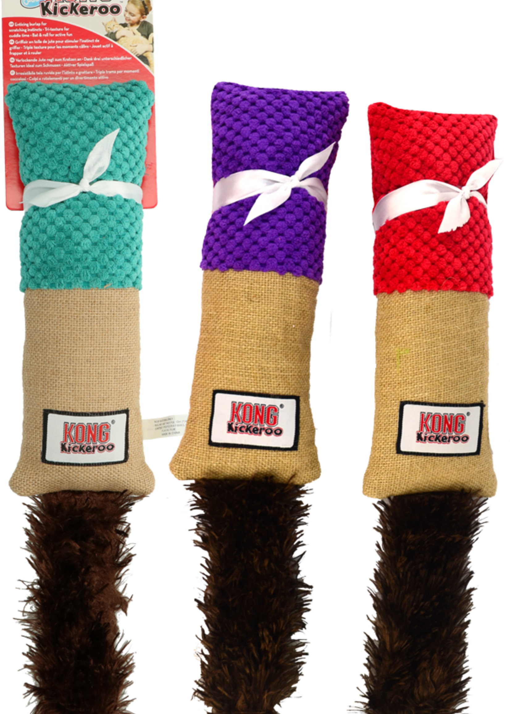 KONG KONG Kickeroo Cuddler Assorti
