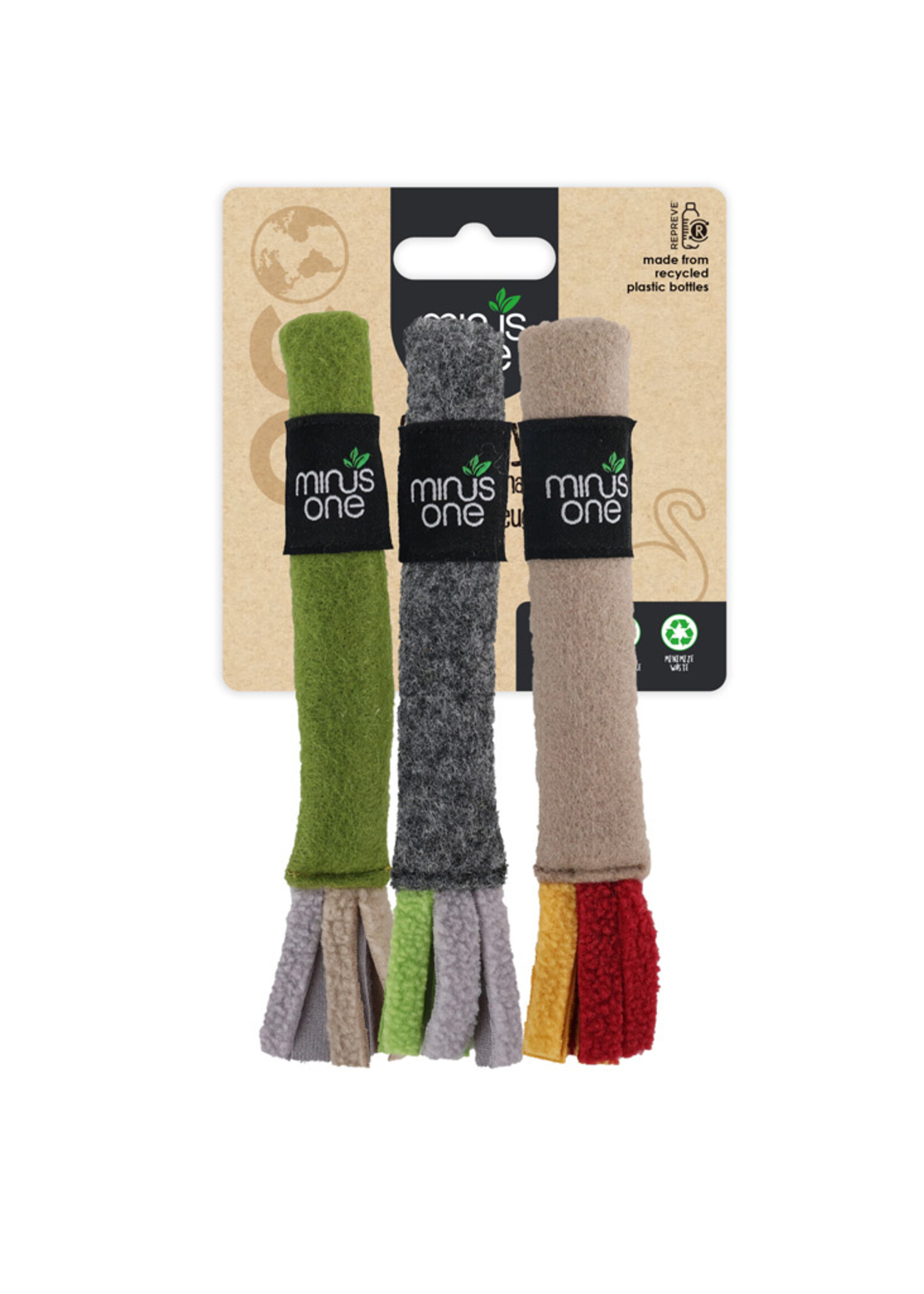 Minus One Minus One Classic Felt Cat Toys Sticks