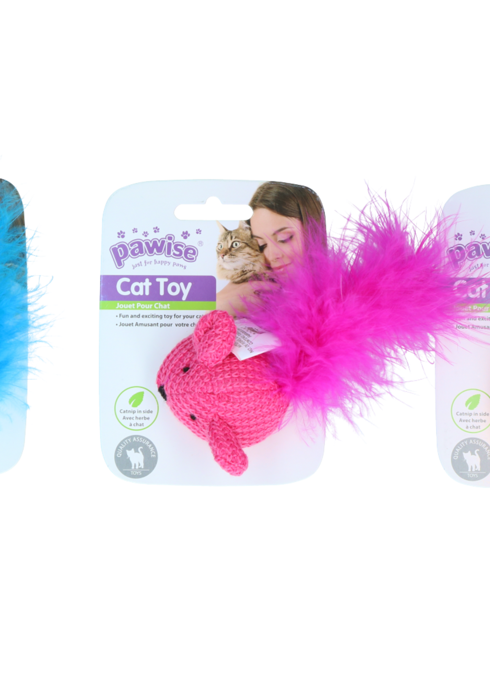 Pawise Pawise Cat Toy Wool Mouse