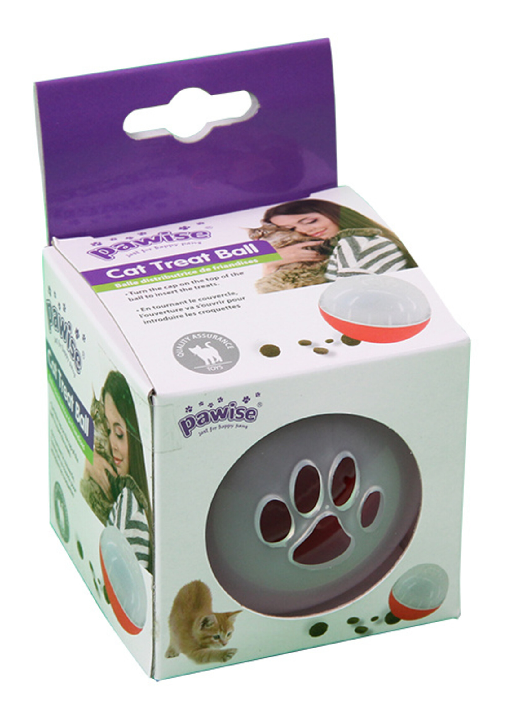 Pawise Pawise Cat Treat Ball 8 cm