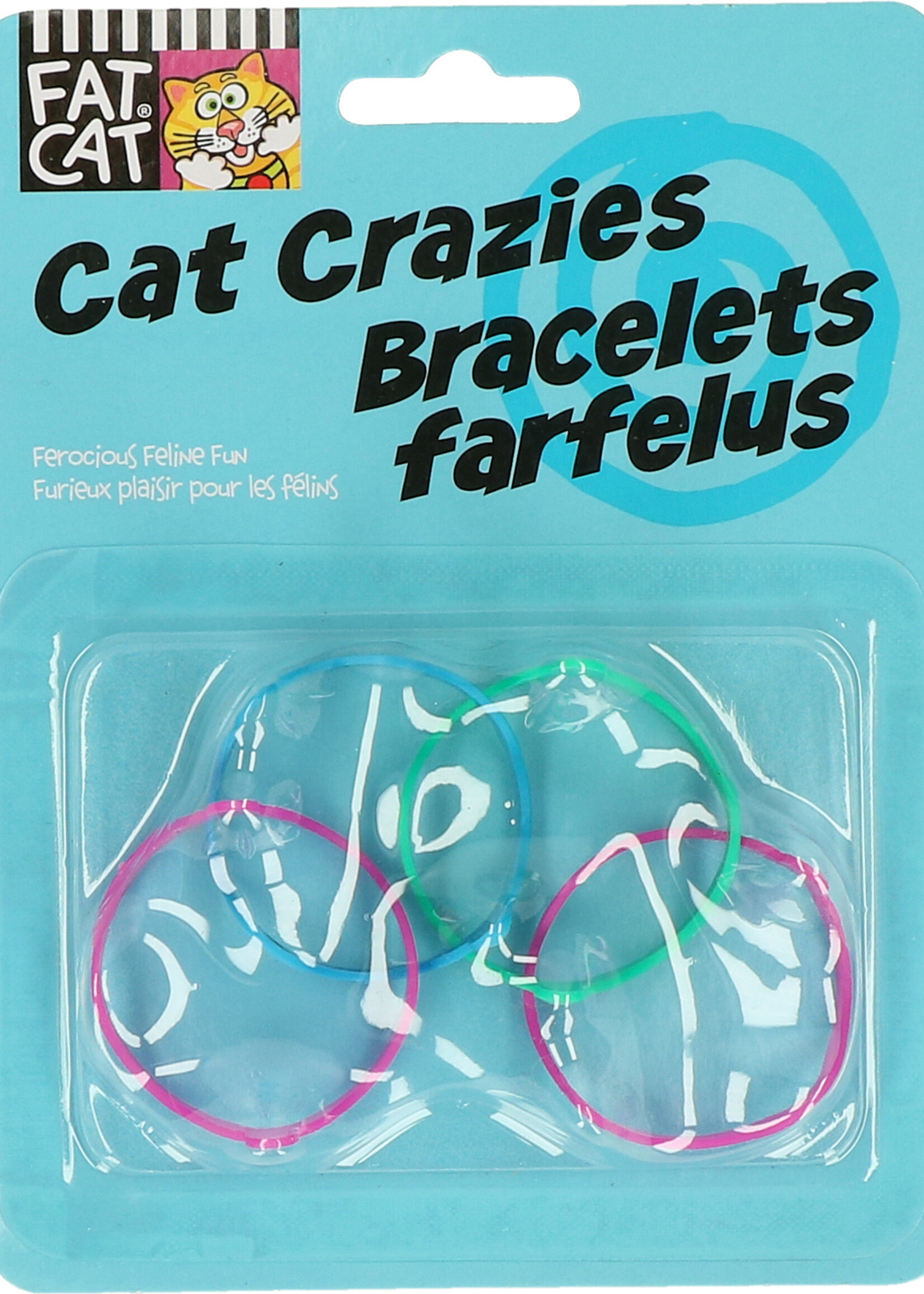 Petmate FAT CAT Cat Crazies 4-Pack