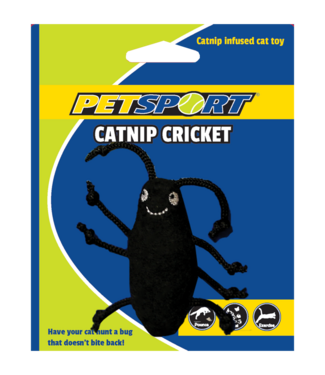 Petsport Petsport Catnip Cricket Zwart