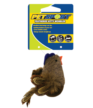 Petsport Petsport Feathered Kitty Wobbler Bruin