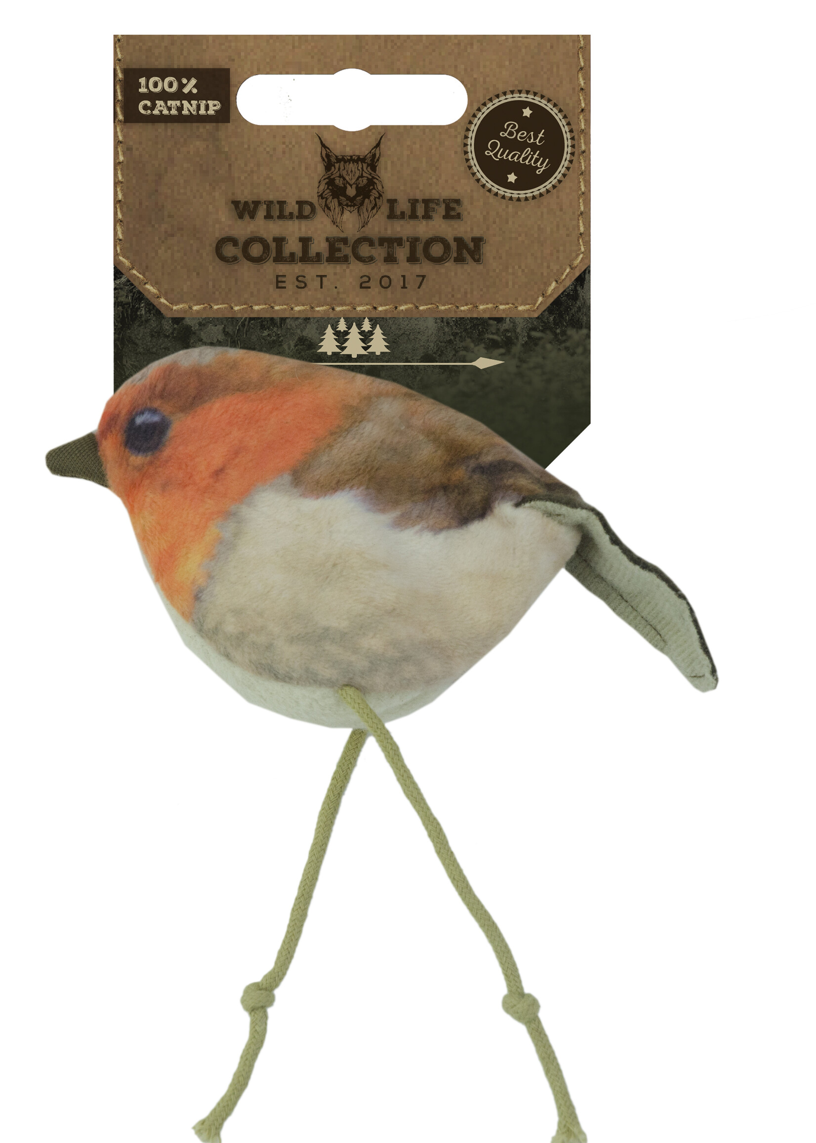 Wild Life Collection Wild Life Cat Roodborstje